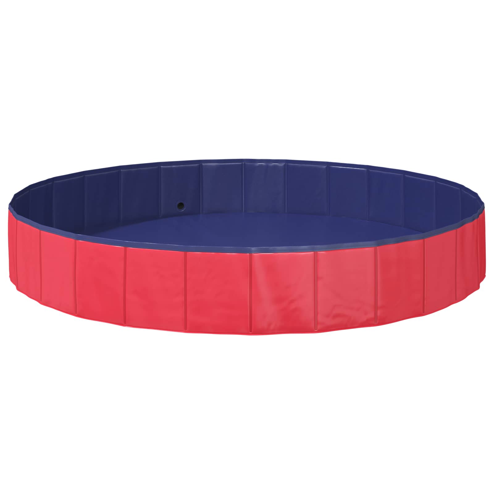 Bazén Pro Psy Červená Ø200 X 30 Cm Silný Pvc