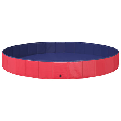 Bazén Pro Psy Červená Ø300 X 38 Cm Silný Pvc