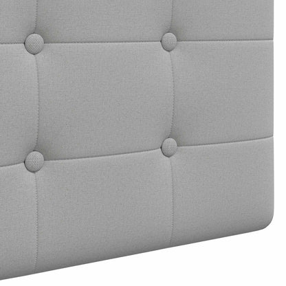 Závěsné Čelo Postele Oblačno Šedá Textil