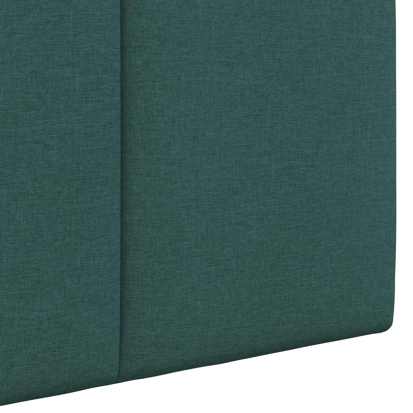 Závěsné Čelo Postele Tmavě Zelená Textil