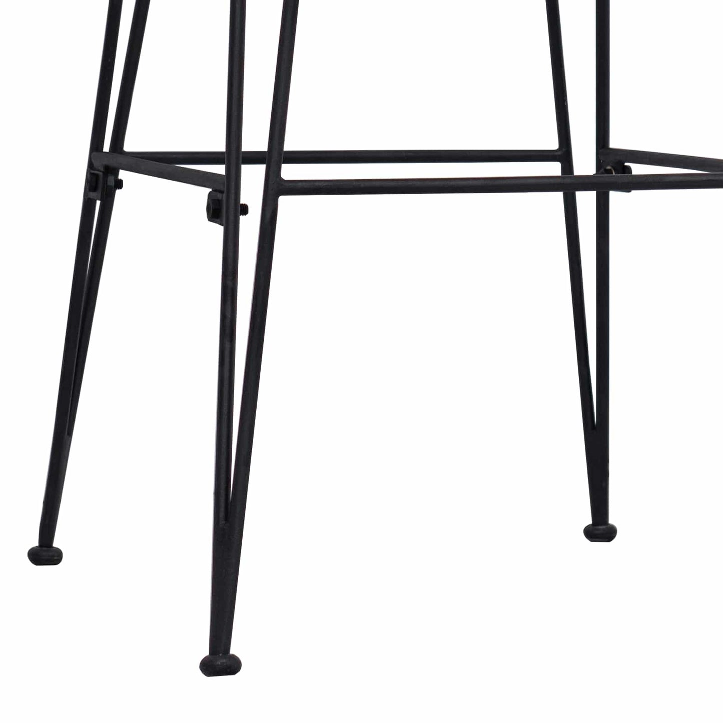 Jídelní Židle 2 Pcs Černá 41 X 55 X 85 Cm Ratan A Ocel