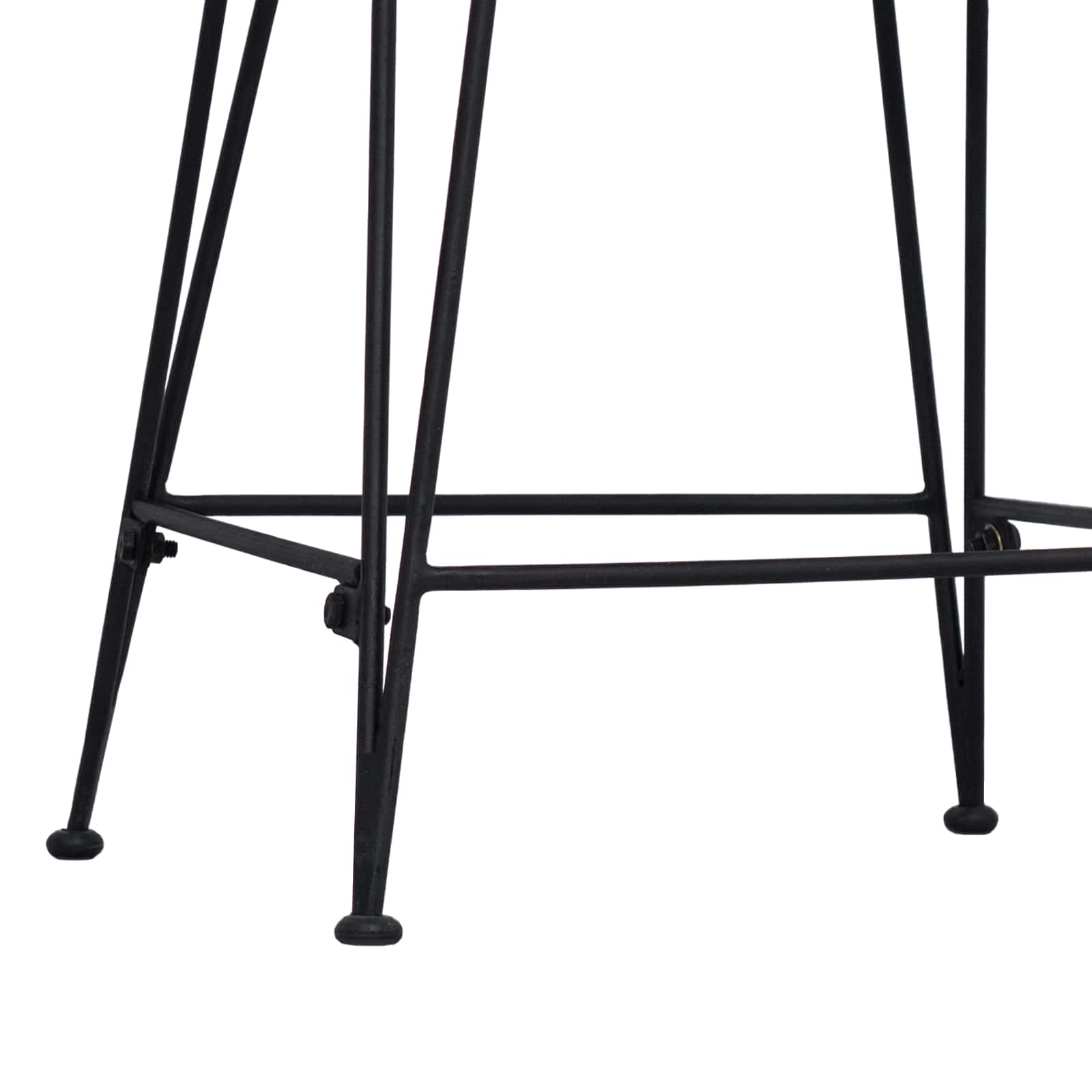 Barová Stolička 2 Pcs Přírodní 44 X 54 X 96 Cm Ratan A Ocel
