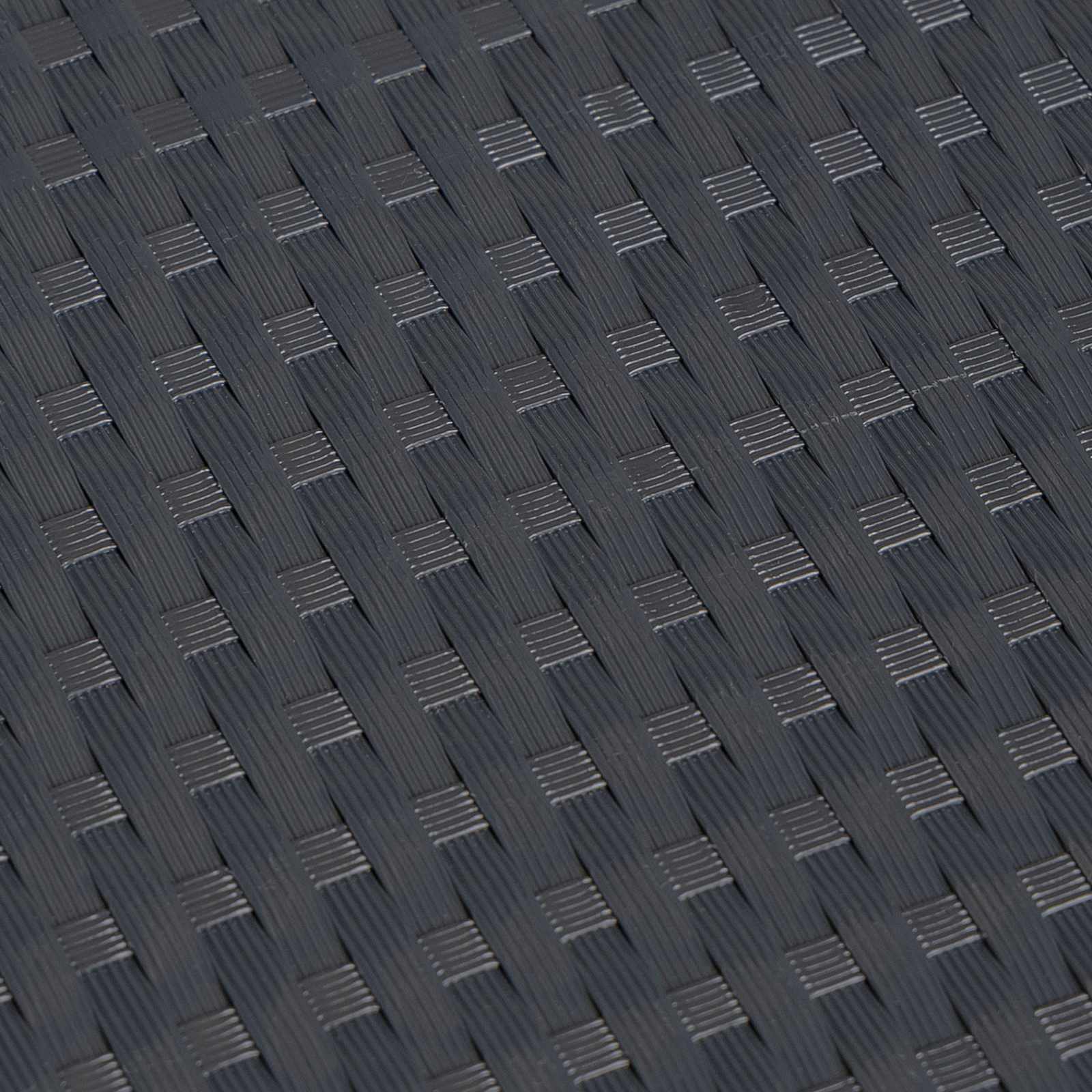 Balkonová Clona Tmavě Šedá 300 X 100 Cm Polyratan