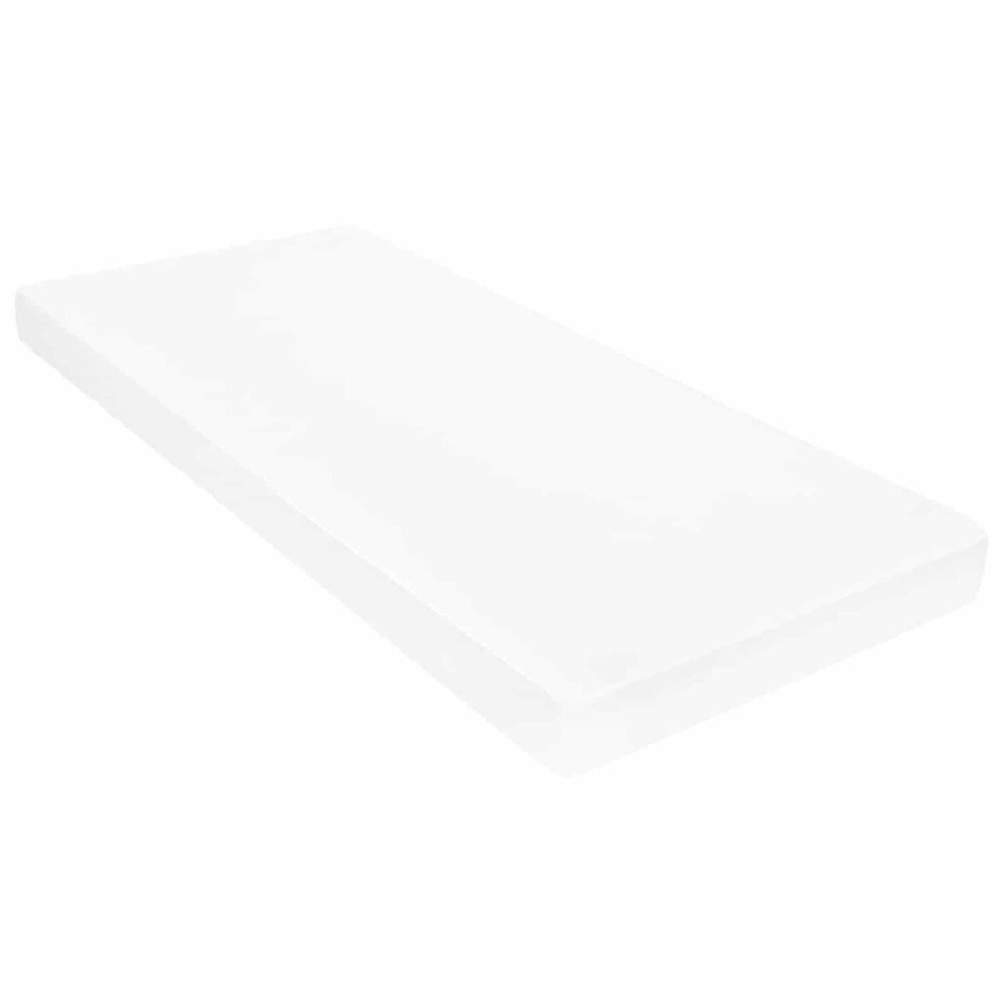 Denní Postel S Matrací S Čelo Voskově Hnědá A Bílá 90 X 200 Cm