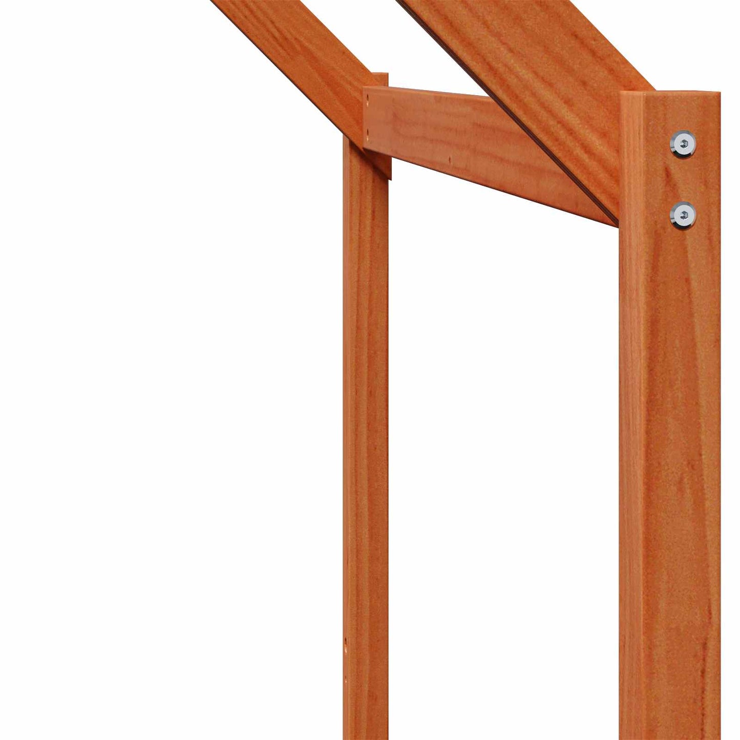 Rám Postele Loft Voskově Hnědá 90 X 190 Cm