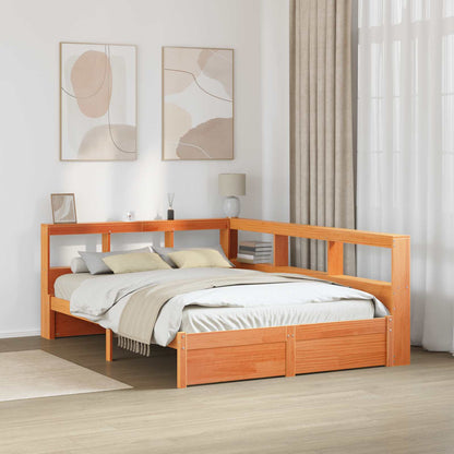 Knihovna Postel Jednobarevný 2 Ks 200 X 140 Cm