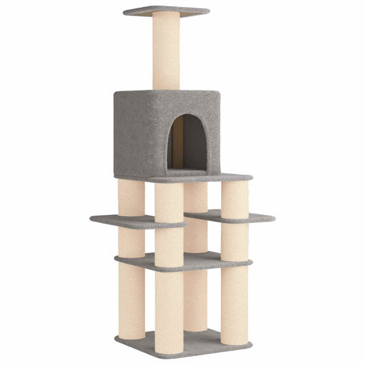 Kočičí Strom Se Škrabacími Sloupky Sisal 180 Cm