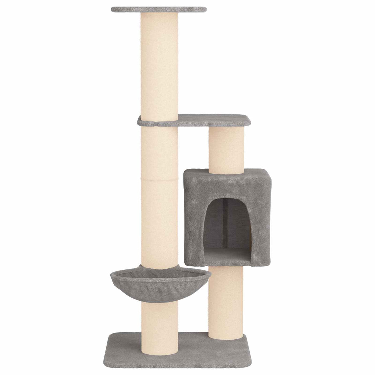 Kočičí Strom Se Škrabacími Sloupky Sisal 137 Cm