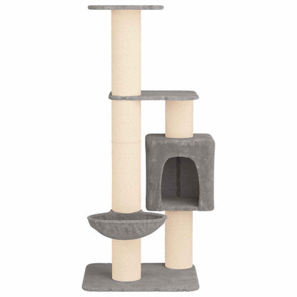 Kočičí Strom Se Škrabacími Sloupky Sisal 137 Cm