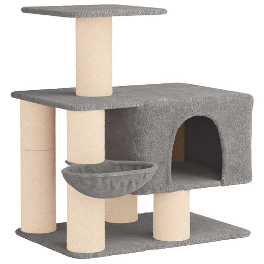 Kočičí Strom Se Škrabacími Sloupky Sisal 96 Cm