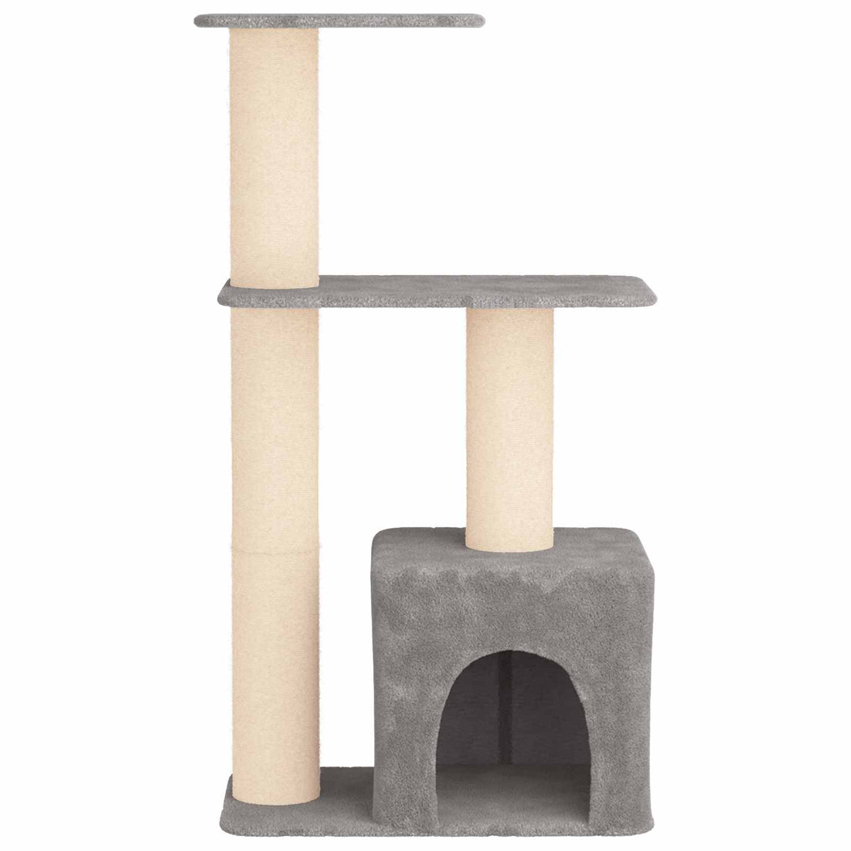 Kočičí Strom Se Škrabacími Sloupky Sisal 133 Cm