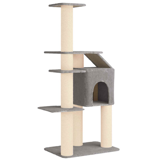 Kočičí Strom Se Škrabacími Sloupky Sisal 183 Cm