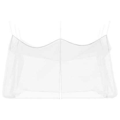 Zahradní Moskytiéra 156 Síťovina Bílá 3 X 4,5 X 2,5 M Polyester