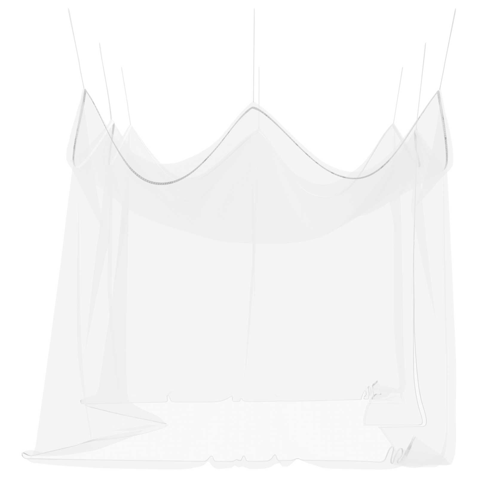 Zahradní Moskytiéra 156 Síťovina Bílá 3 X 4,5 X 2,5 M Polyester