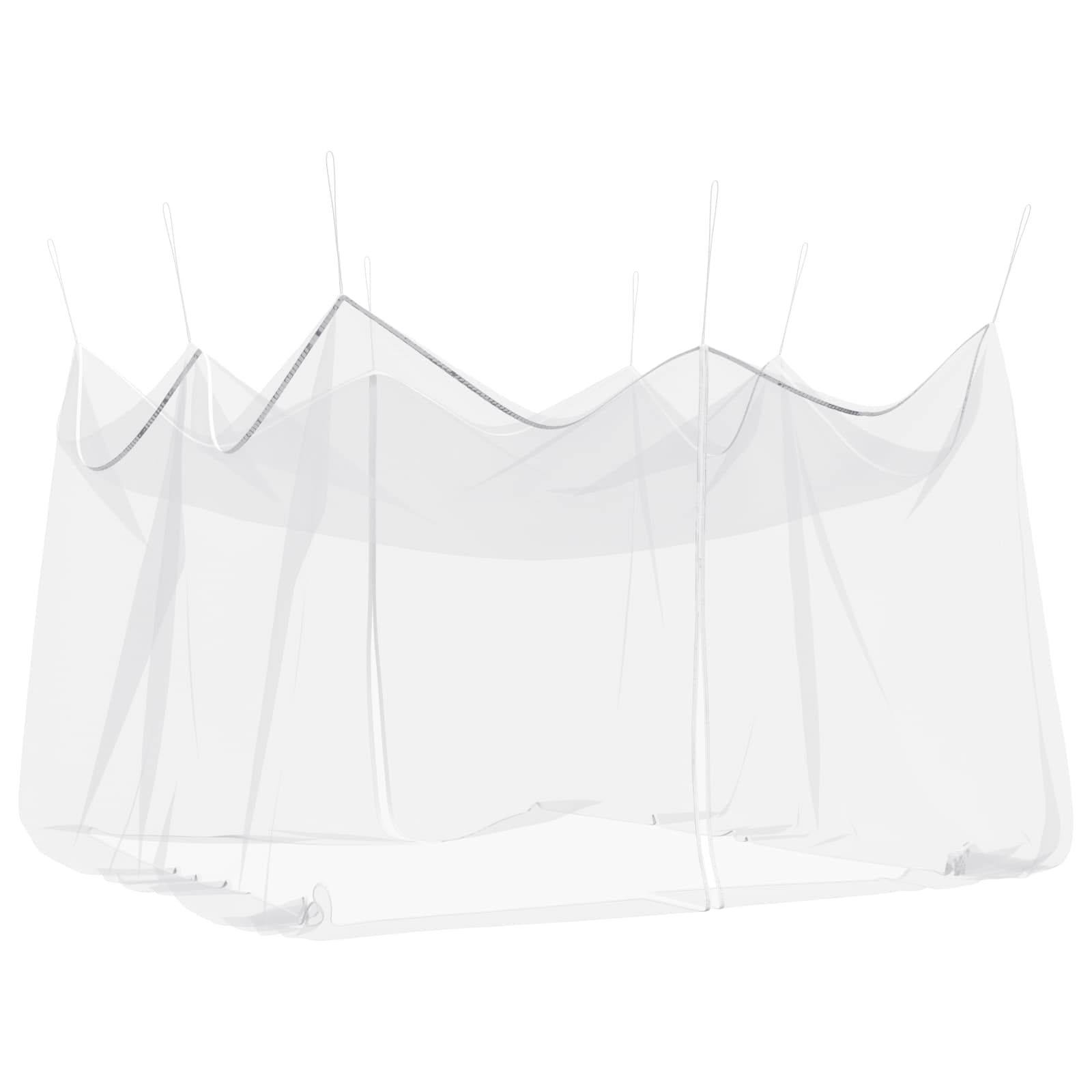 Zahradní Moskytiéra 156 Síťovina Bílá 4 X 4 X 2,5 M Polyester