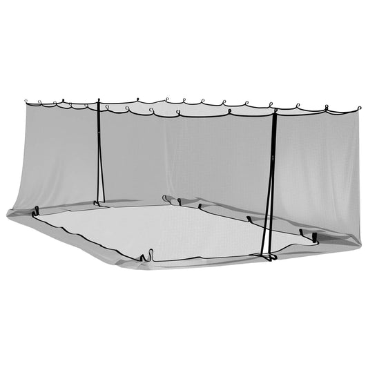 Moskytiéra Pro Altán 220 Mesh Černá 6 X 3 X 2 M Polyester