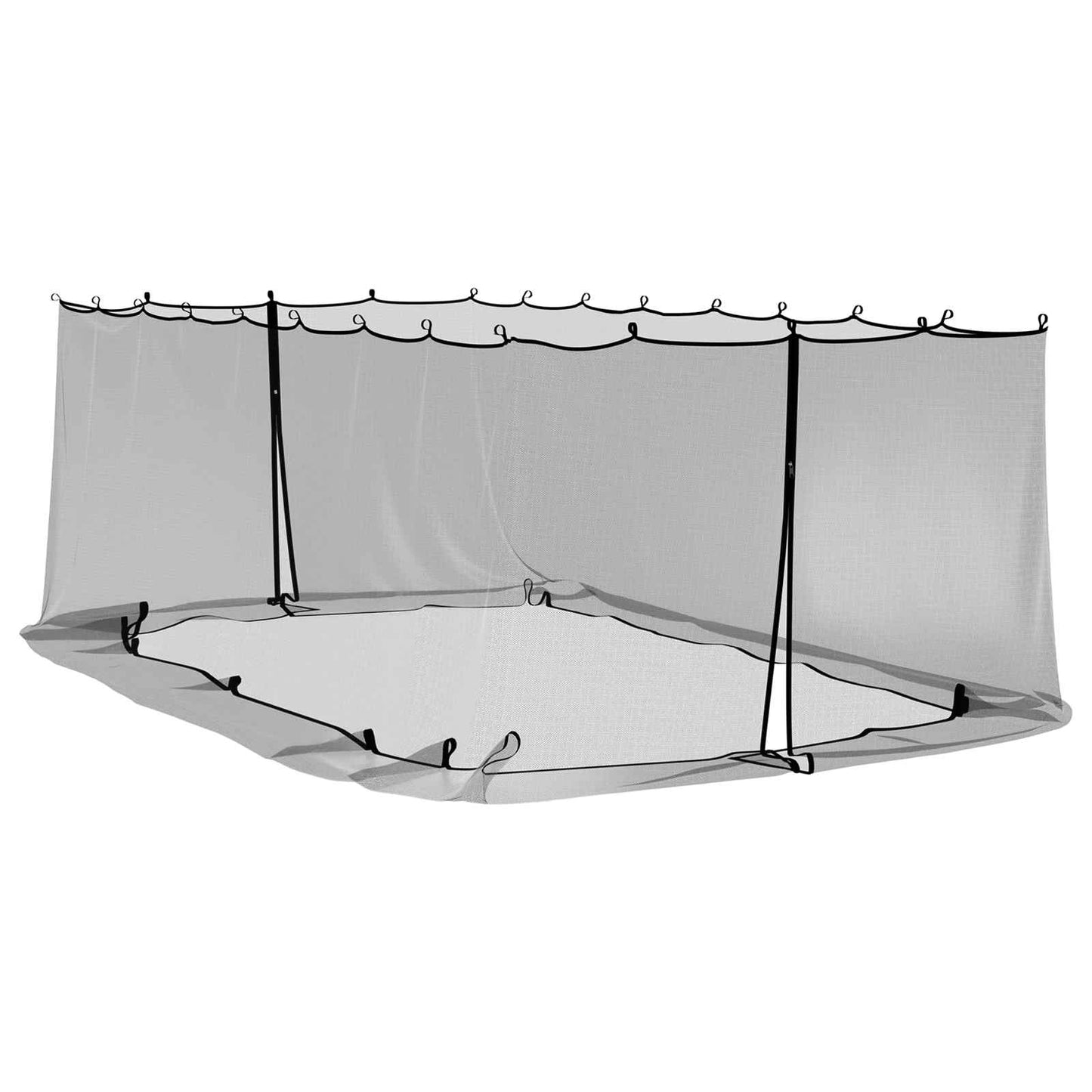 Moskytiéra Pro Altán 220 Mesh Černá 6 X 3 X 2 M Polyester