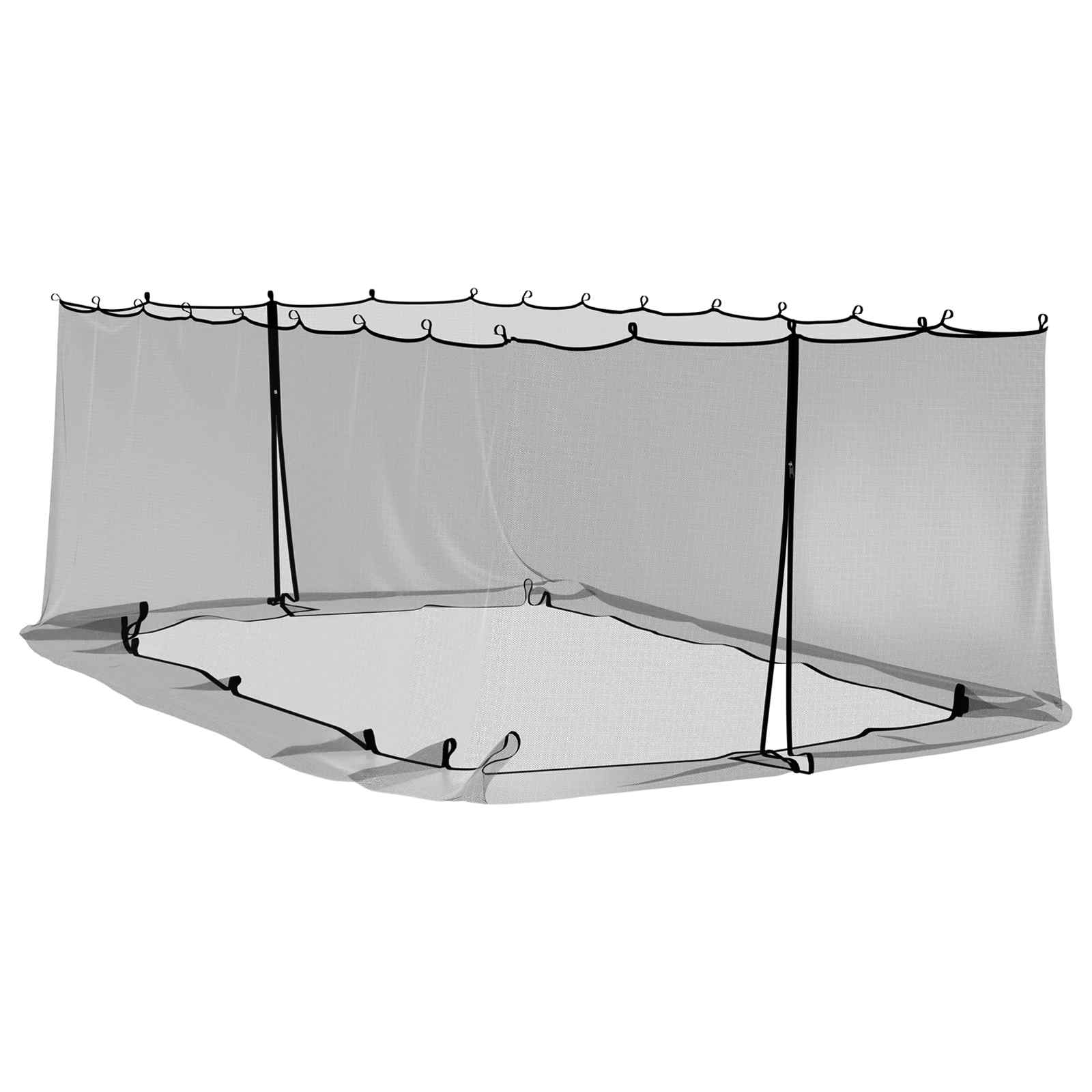 Moskytiéra Pro Altán 220 Mesh Černá 6 X 3 X 2 M Polyester