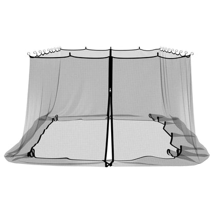 Moskytiéra Pro Altán 220 Mesh Černá 6 X 3 X 2 M Polyester