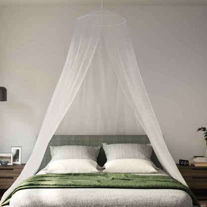Moskytiéra Na Postel 3 Ks 156 Mesh Bílá ⌀56 X 220 Cm Polyester