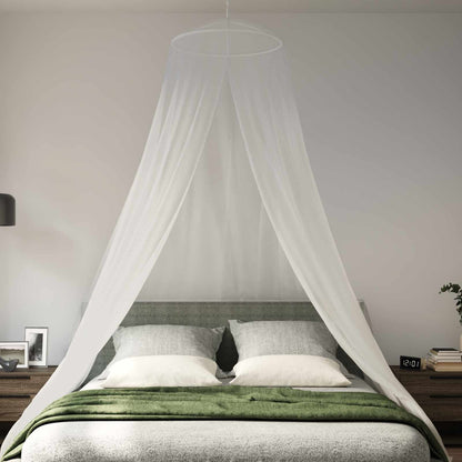 Moskytiéra Na Postel 3 Ks 156 Mesh Bílá ⌀56 X 220 Cm Polyester