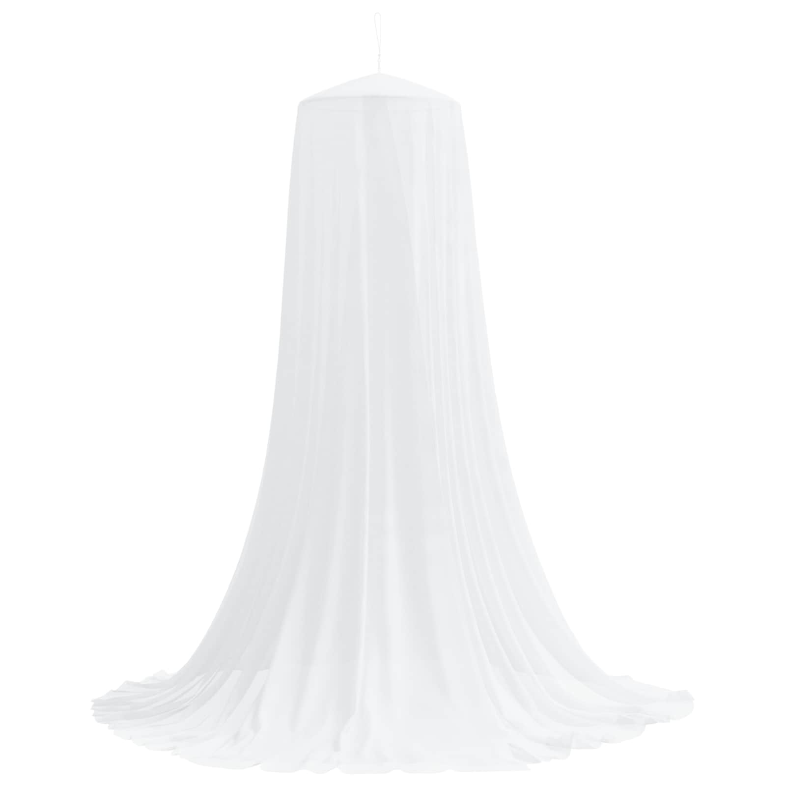 Moskytiéra Na Postel 3 Ks 156 Mesh Bílá ⌀56 X 220 Cm Polyester
