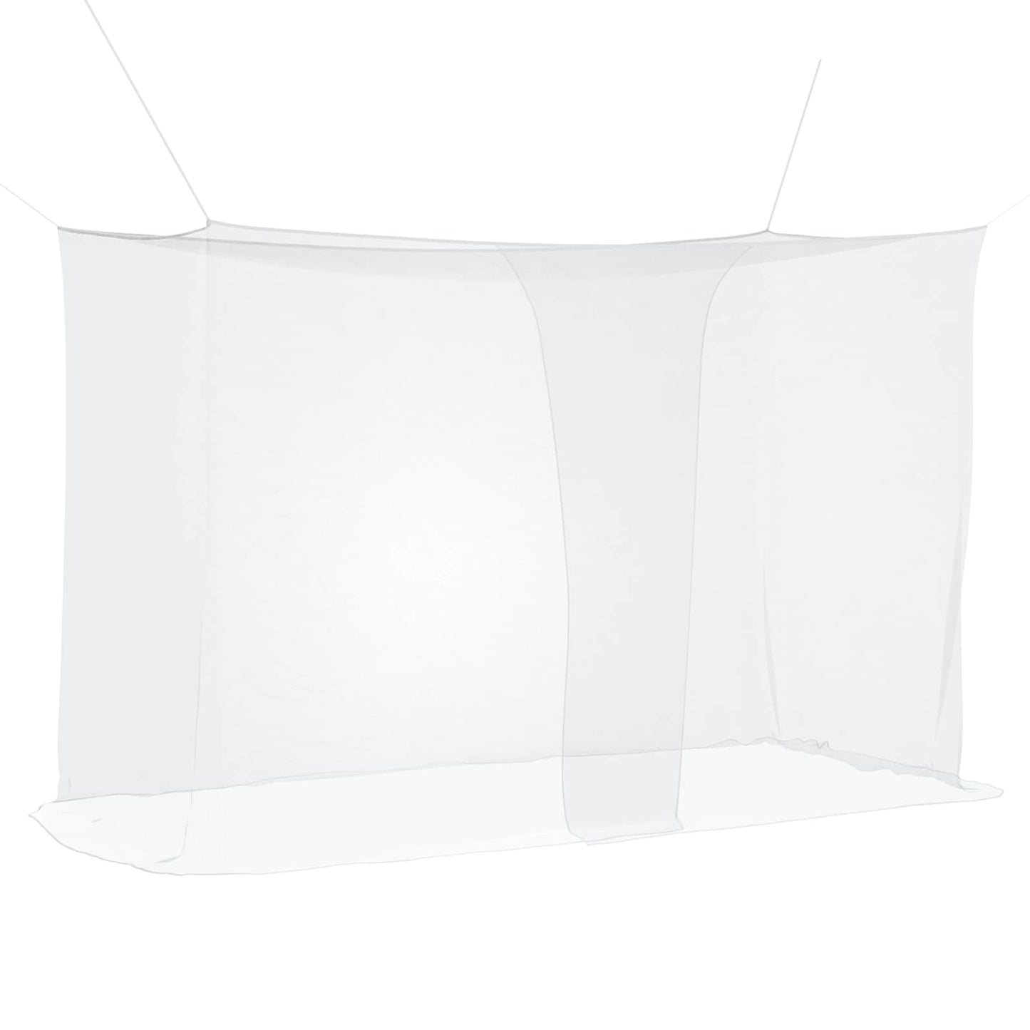Mosquito Net Pro Postel 156 Síť 3 Ks Bílá 220 X 120 X 150 Cm