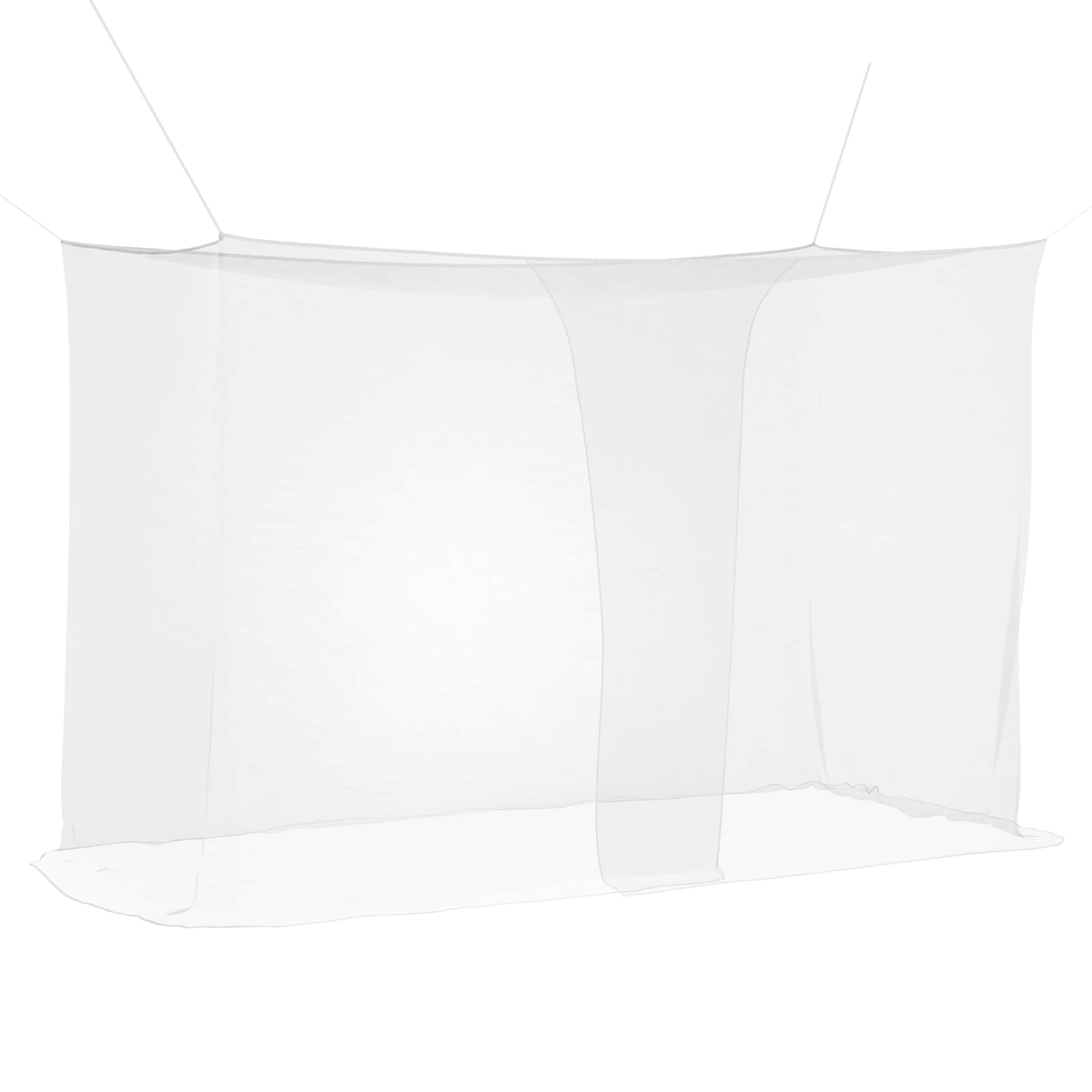 Mosquito Net Pro Postel 156 Síť 3 Ks Bílá 220 X 120 X 150 Cm