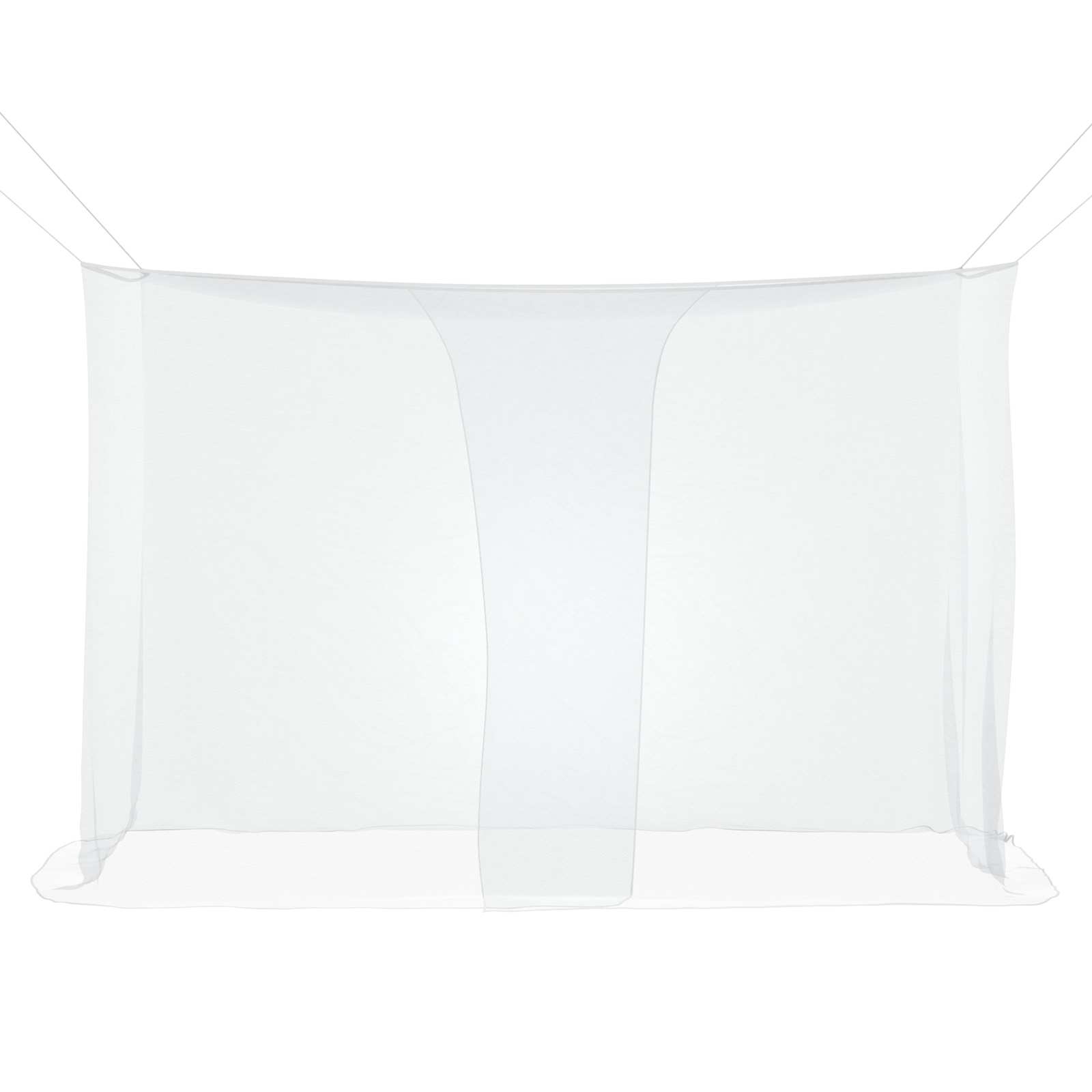 Mosquito Net Pro Postel 156 Síť 3 Ks Bílá 220 X 120 X 150 Cm
