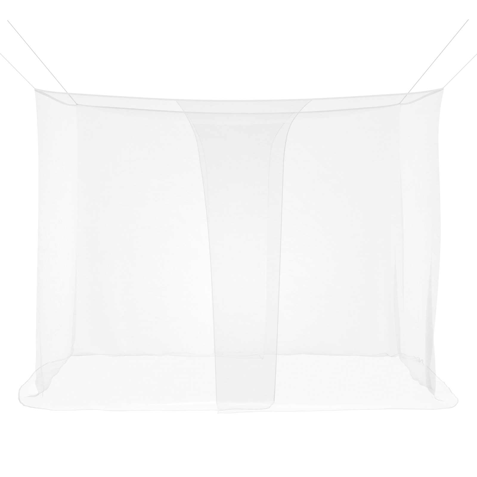 Mosquito Net Pro Postel 156 Síť 3 Ks Bílá 220 X 150 X 180 Cm