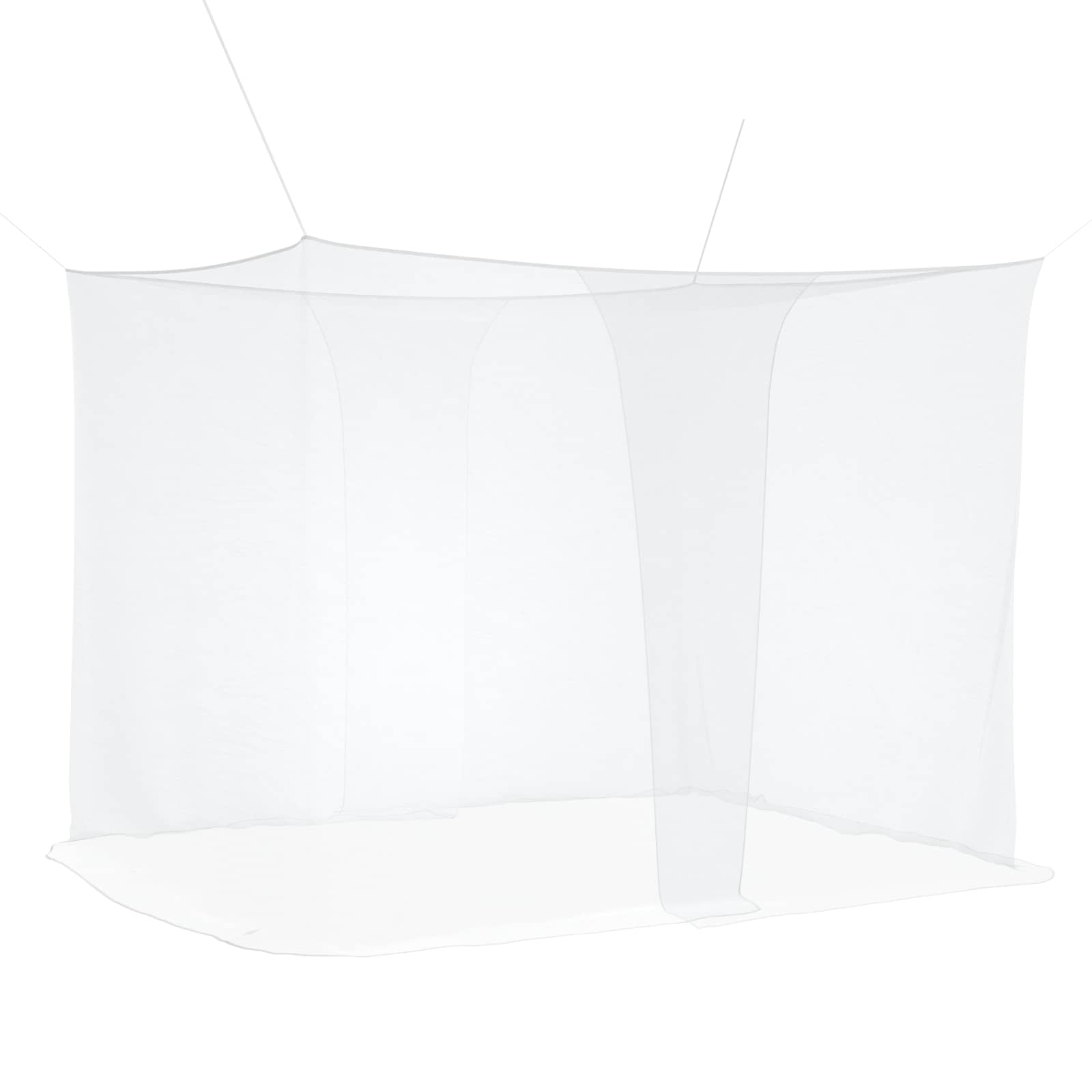 Mosquito Net Pro Postel 156 Síť 3 Ks Bílá 220 X 180 X 180 Cm