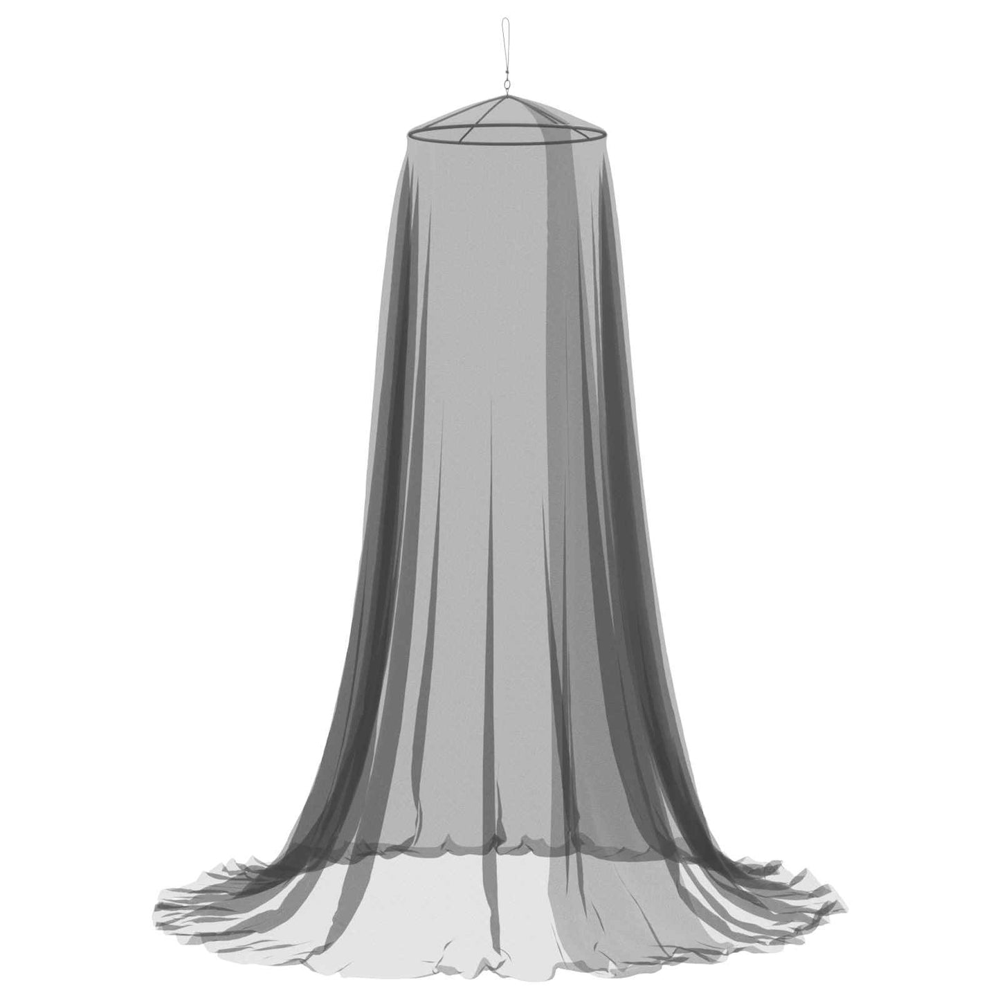 Moskytiéra Na Postel 156 Mesh Černá ⌀56 X 220 Cm Polyester