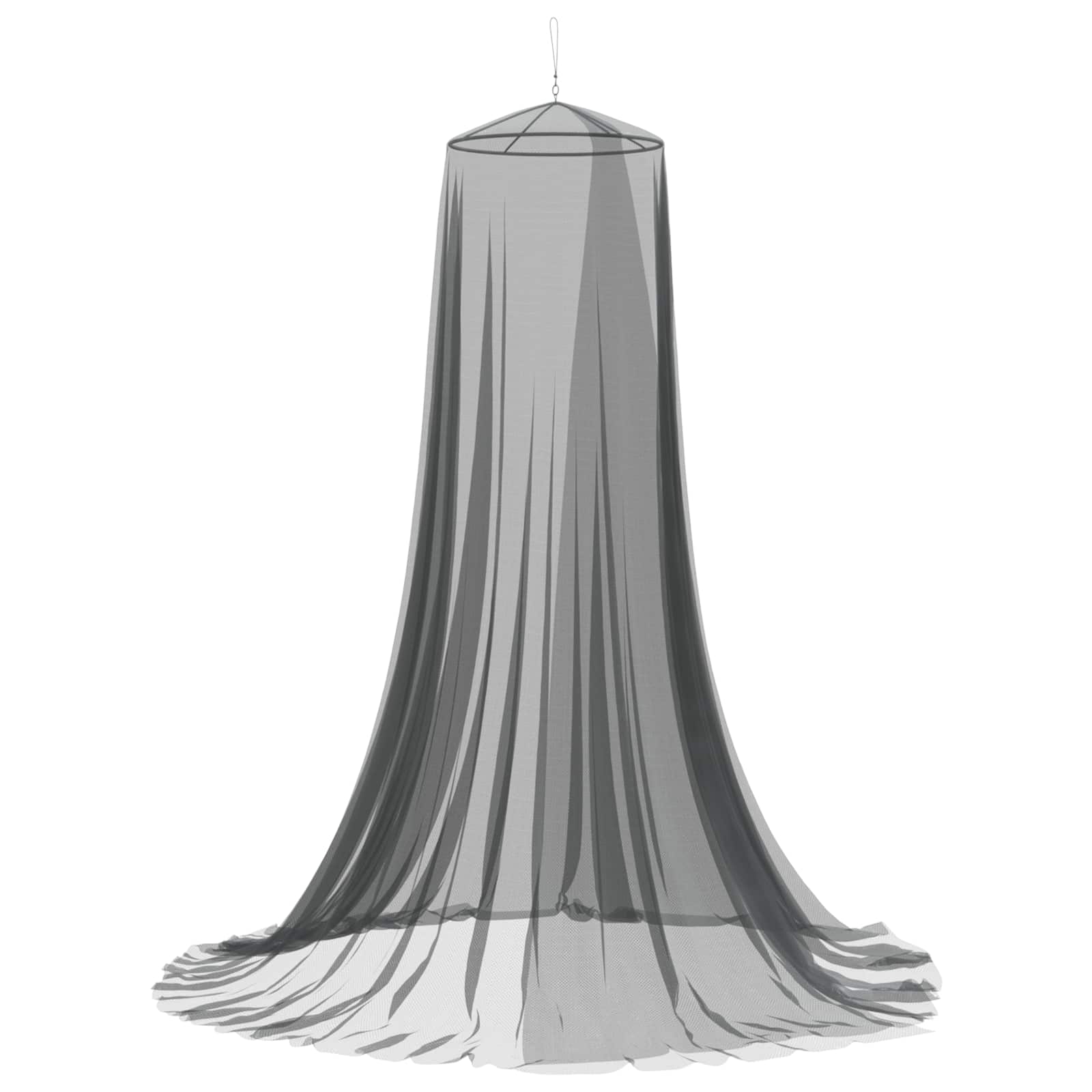 Moskytiéra Na Postel 156 Mesh Černá ⌀56 X 220 Cm Polyester
