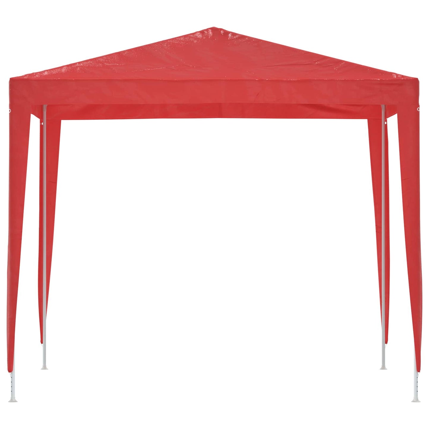 Party Stan 250 X 250 X 240 Cm Červená Pe A Ocel