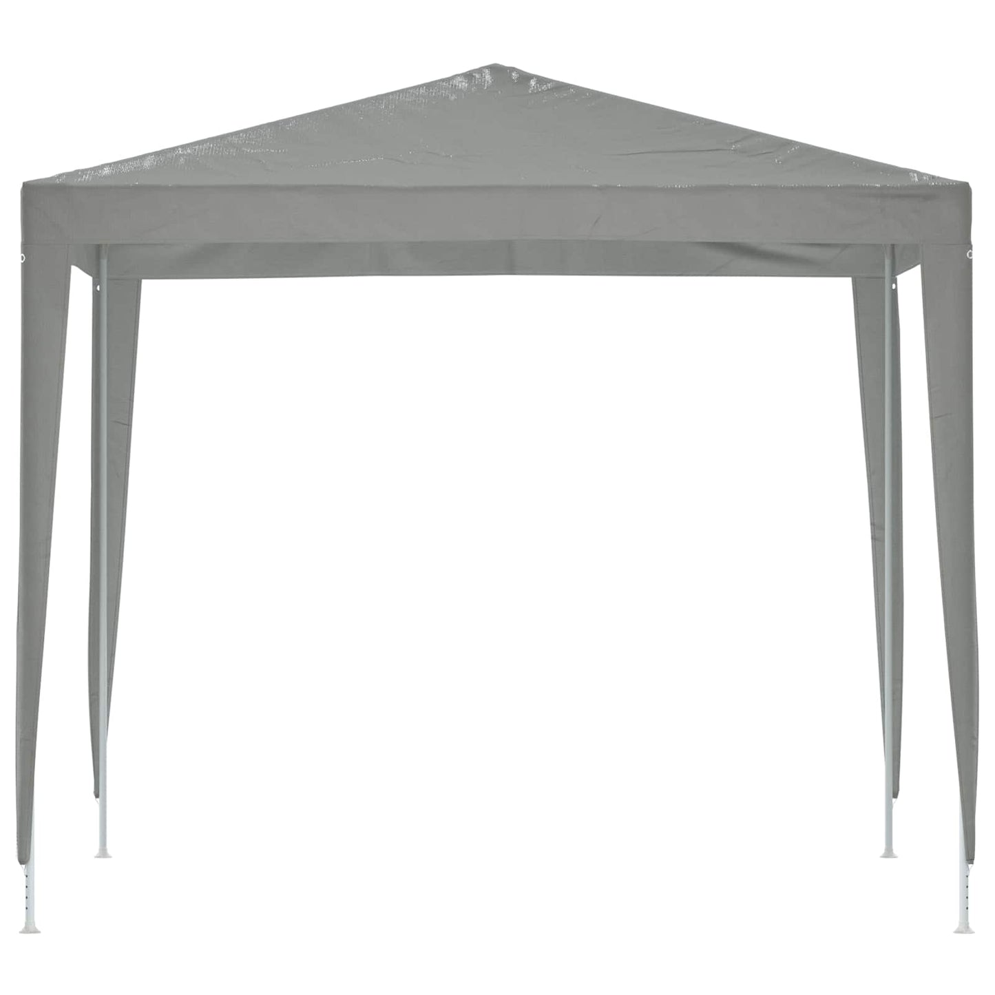 Party Stan 250 X 250 X 240 Cm Světle Šedá Pe A Ocel