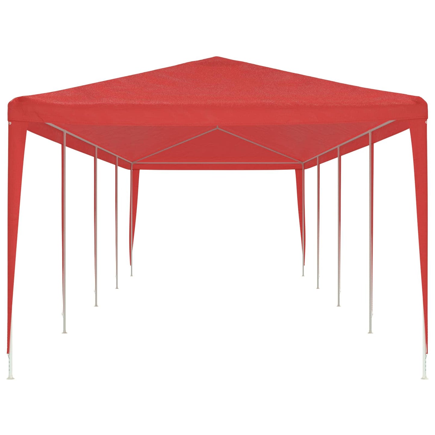 Party Stan Červená 1200 X 300 X 255 Cm Pe A Ocel