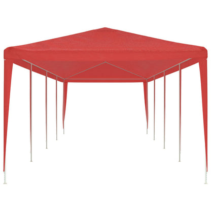 Party Stan Červená 1200 X 300 X 255 Cm Pe A Ocel
