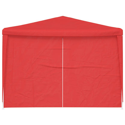 Party Stan 900 X 300 X 255 Cm Červená Pe A Ocel