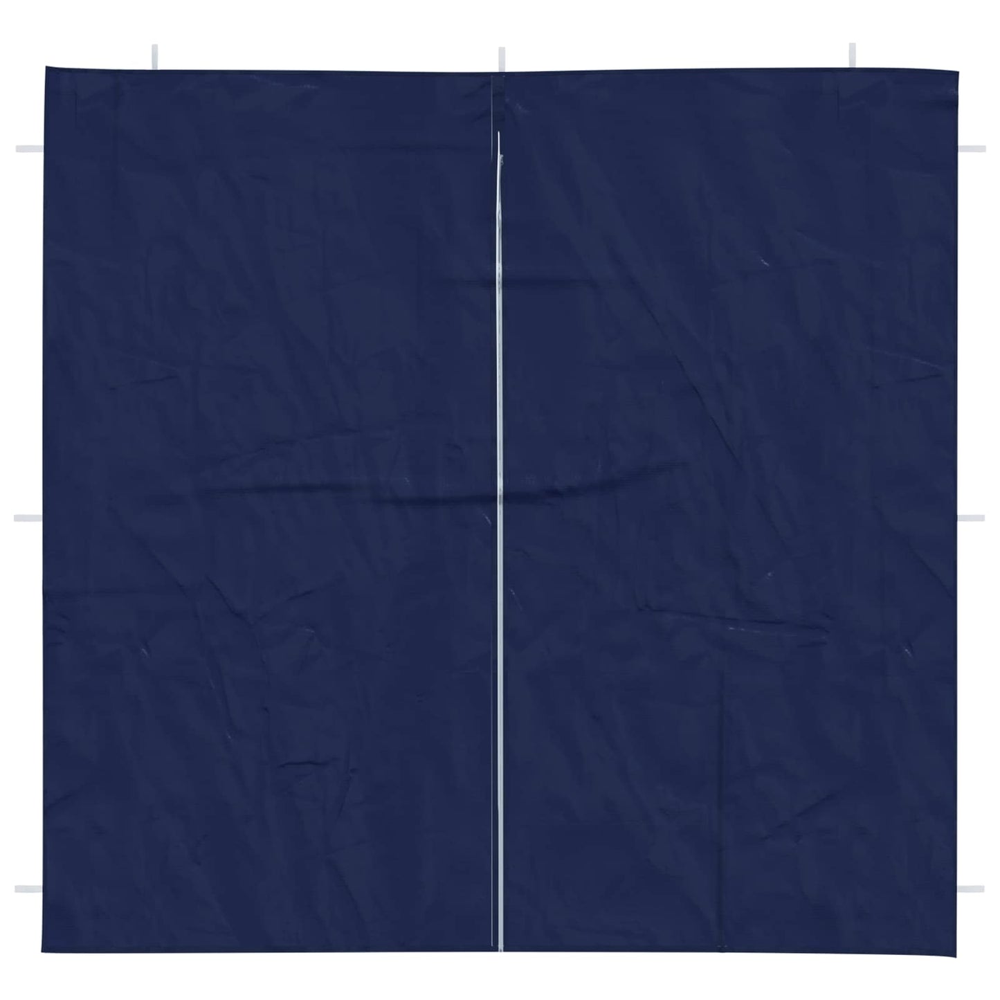 Boční Stěna Párty Stanu 2 Ks 200 X 195 Cm Modrá Pe A Ocel