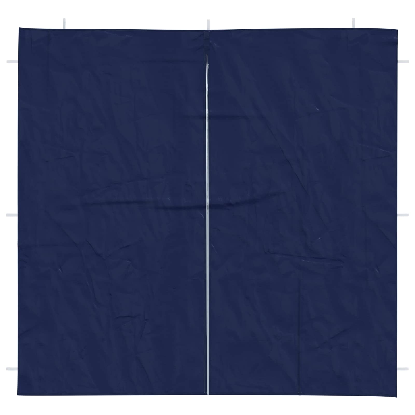 Boční Stěna Párty Stanu 2 Ks 200 X 195 Cm Modrá Pe A Ocel