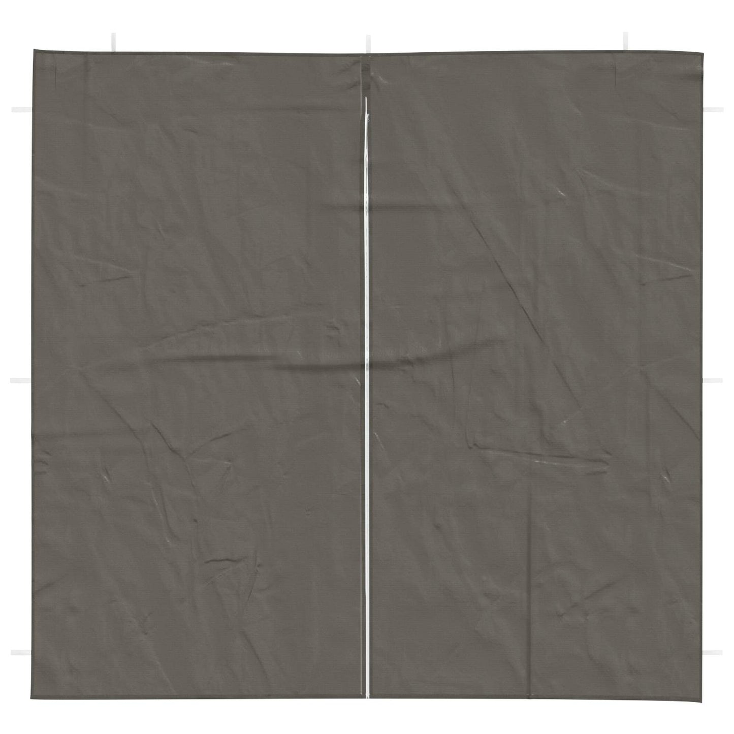 Boční Stěna Párty Stanu 2 Ks 200 X 195 Cm Antracitová Pe A Ocel