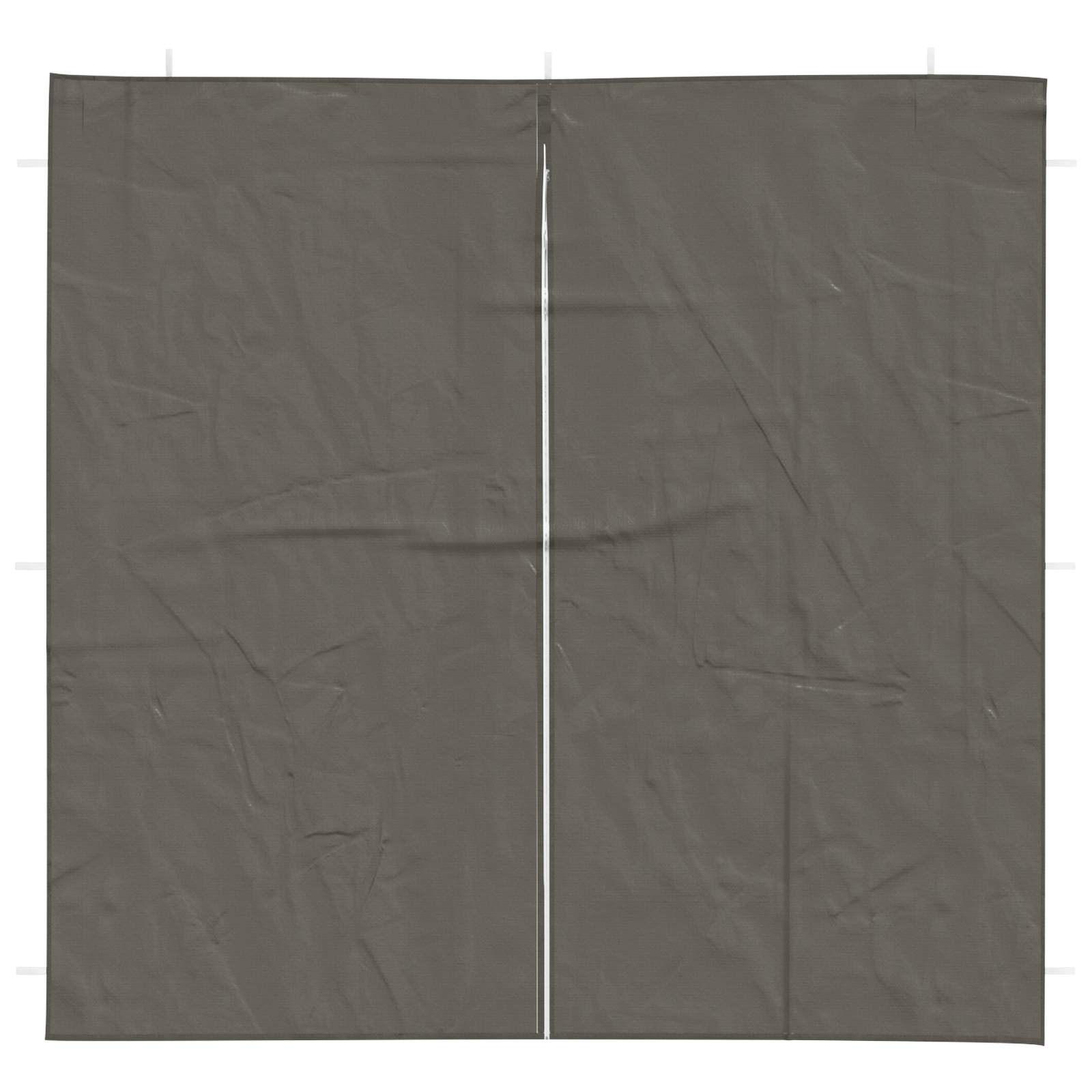 Boční Stěna Párty Stanu 2 Ks 200 X 195 Cm Antracitová Pe A Ocel