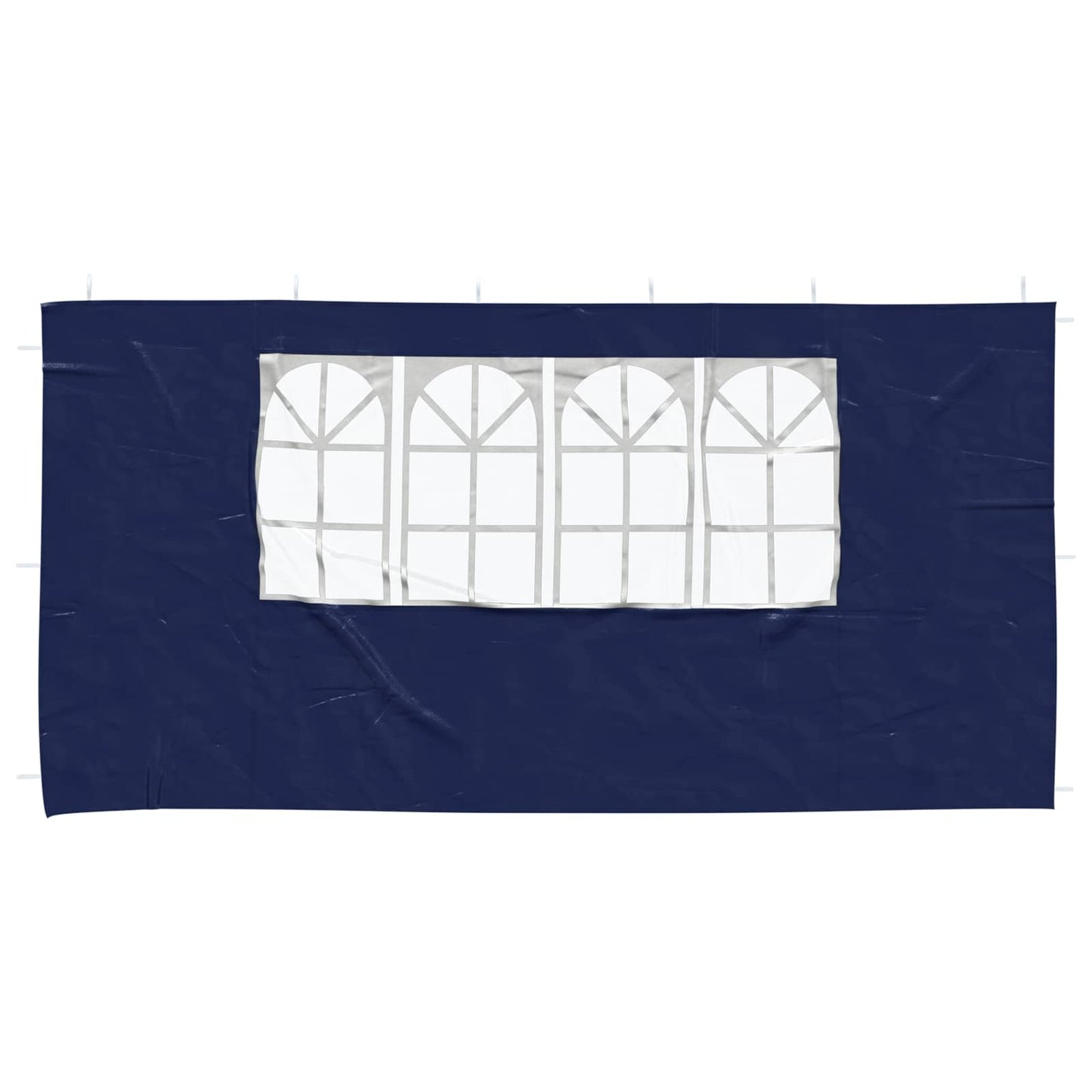 Boční Stěna Párty Stanu 2 Ks 400 X 195 Cm Modrá Pe A Ocel