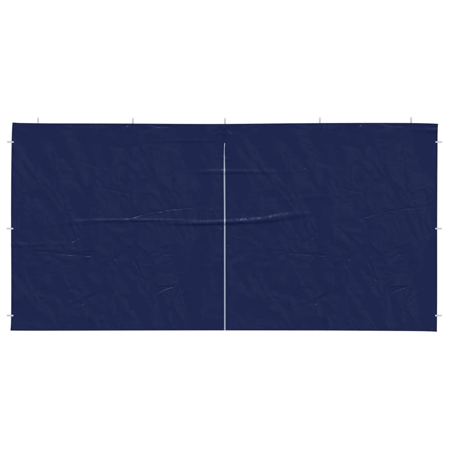 Boční Stěna Párty Stanu 2 Ks 400 X 195 Cm Modrá Pe A Ocel
