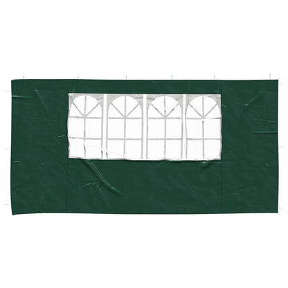 Boční Stěna Párty Stanu 2 Ks 400 X 195 Cm Zelená Pe A Ocel