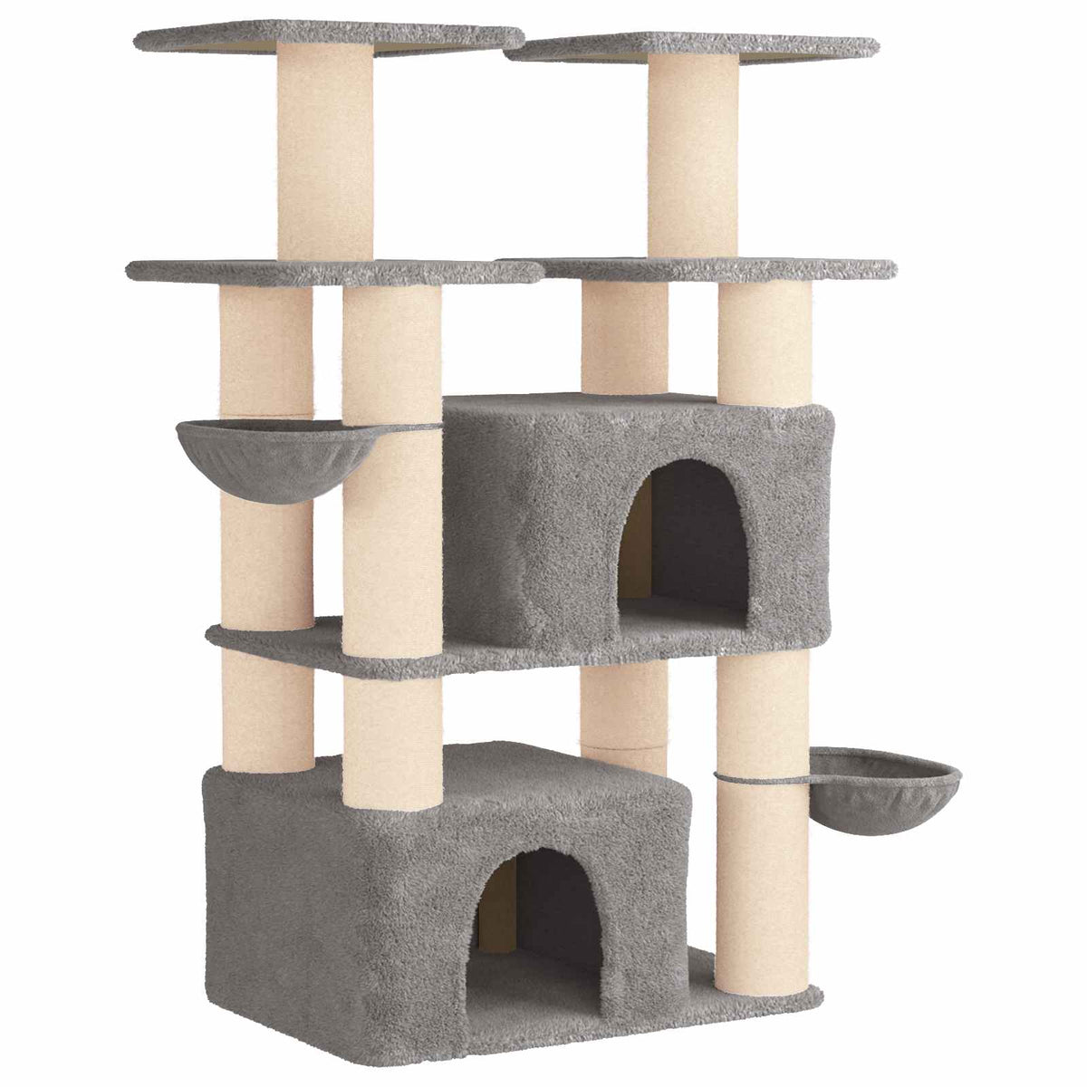 Kočičí Strom Se Škrabacími Sloupky Sisal 147 Cm
