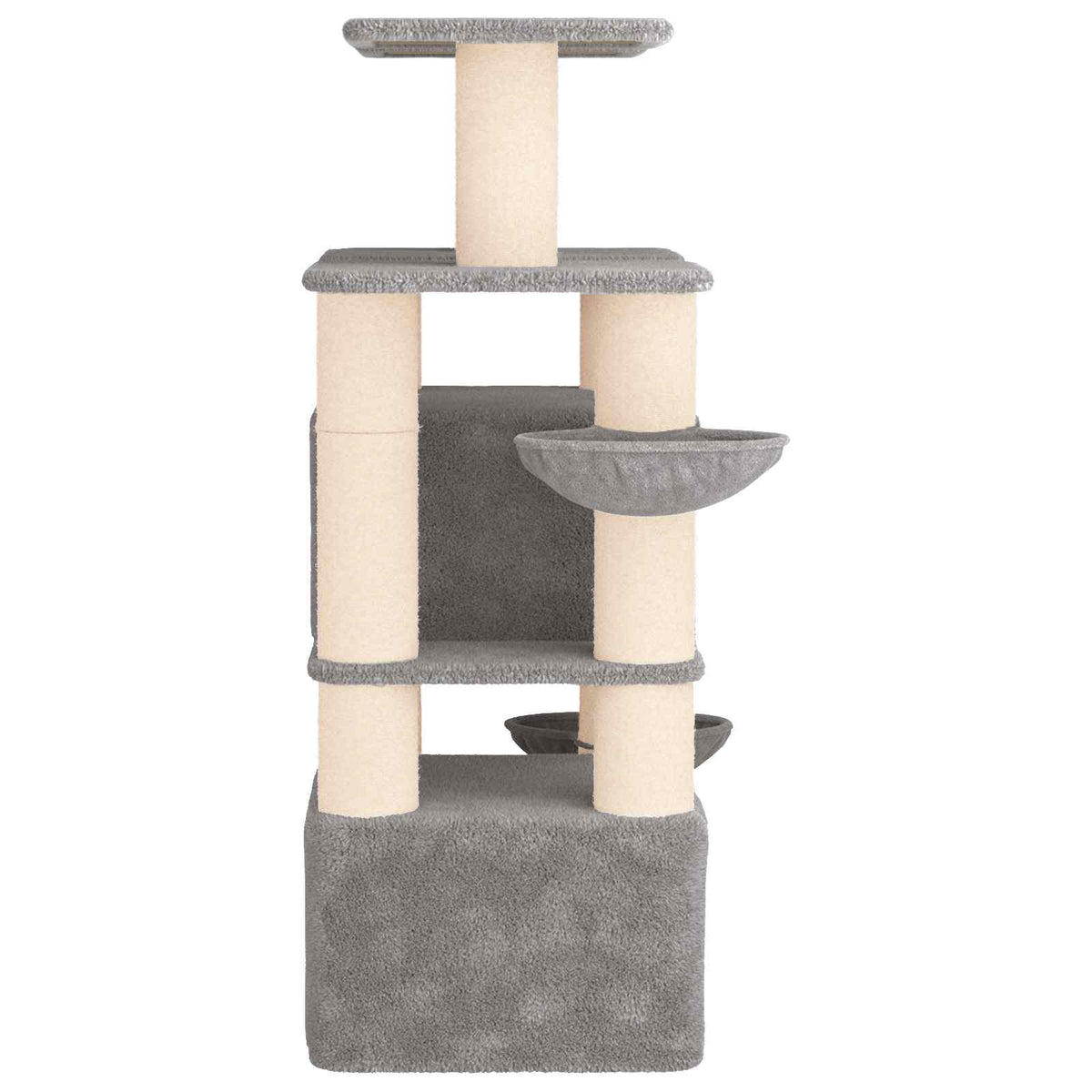 Kočičí Strom Se Škrabacími Sloupky Sisal 147 Cm