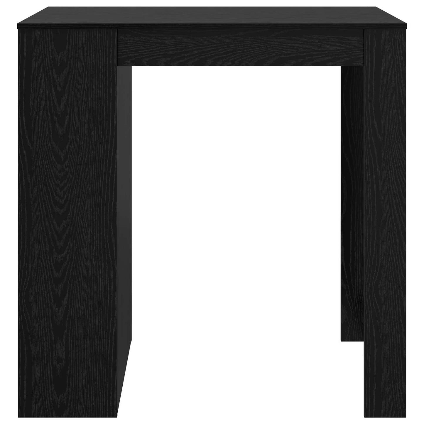Barový Stůl 102 X 70 X 103,5 Cm Kompozitní Dřevo Černý Dub