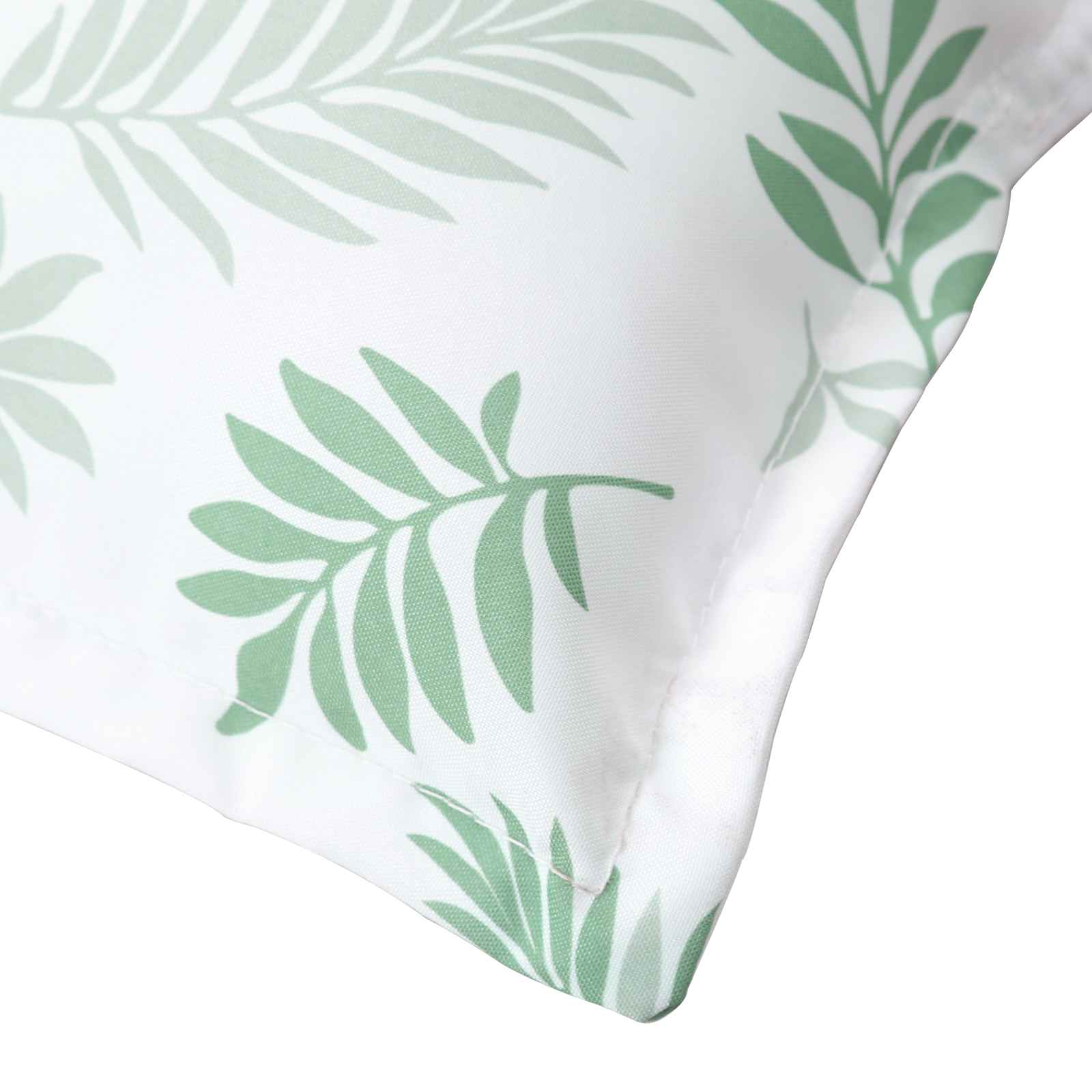 Venkovní Polštář 2 Pcs Textil Jemný Vzor Listů 100 X 50 X 7 Cm
