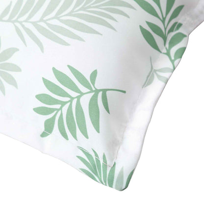 Venkovní Polštář 2 Pcs Textil Jemný Vzor Listů 100 X 50 X 7 Cm